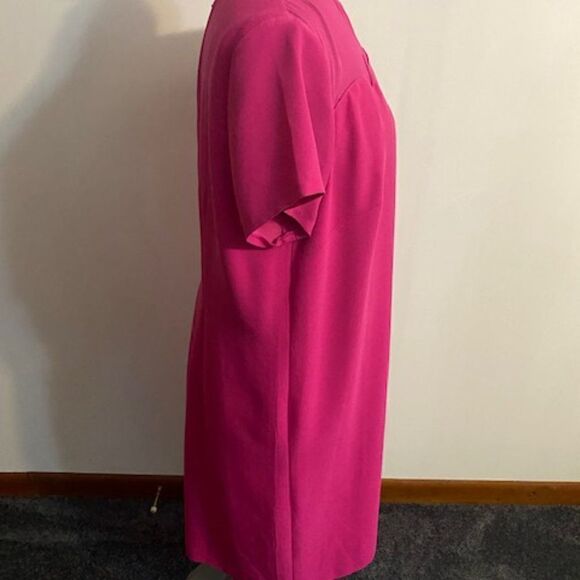 Ann Taylor Pink dress with lace, size 18 - Picture 4 of 4